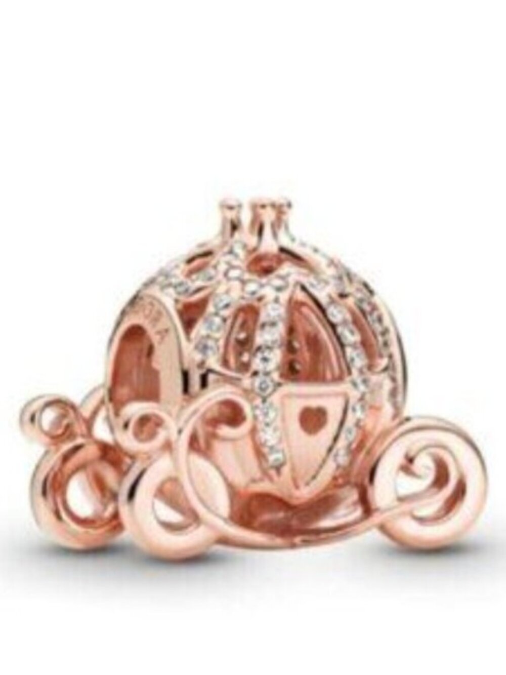 Pandora Rose? Cinderella Sparkling Carriage Charm